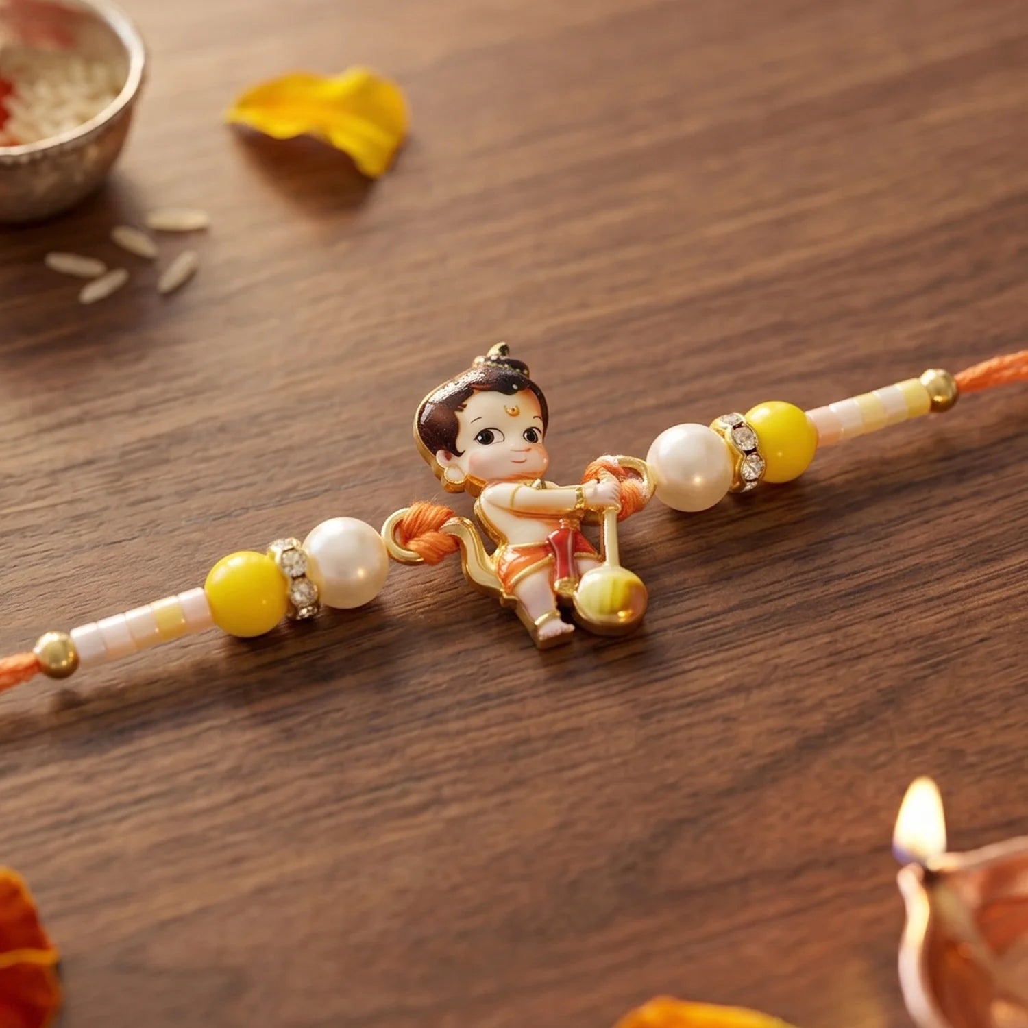 Bal Hanuman Ji Rakhi – Divine Protection & Courage For Brother