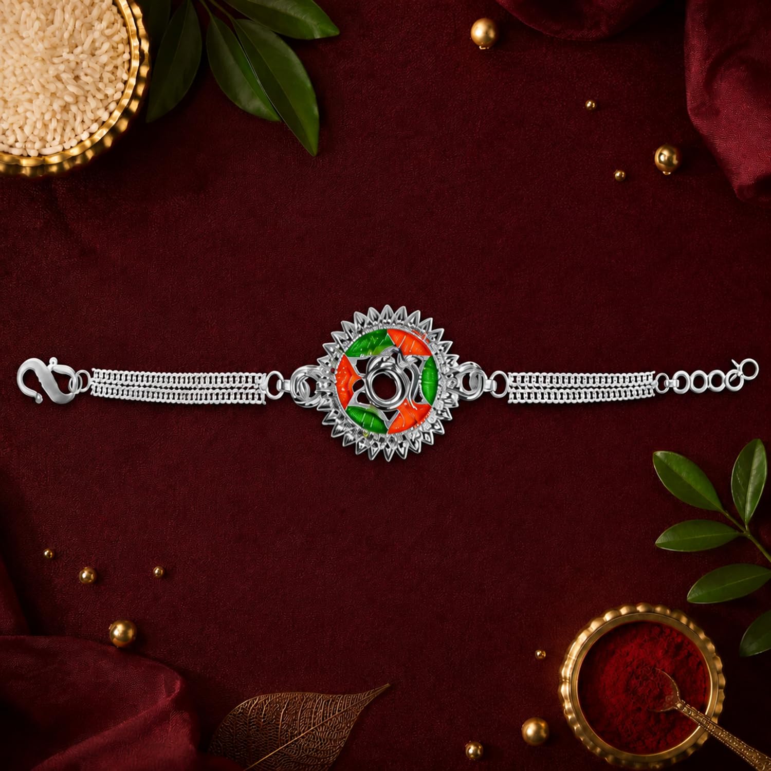 rident Rakhi Combo Gift With Assorted Chocolates Pack Of 6