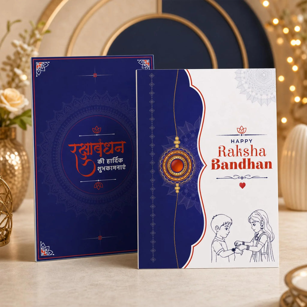 rident Rakhi Combo Gift With Assorted Chocolates Pack Of 6