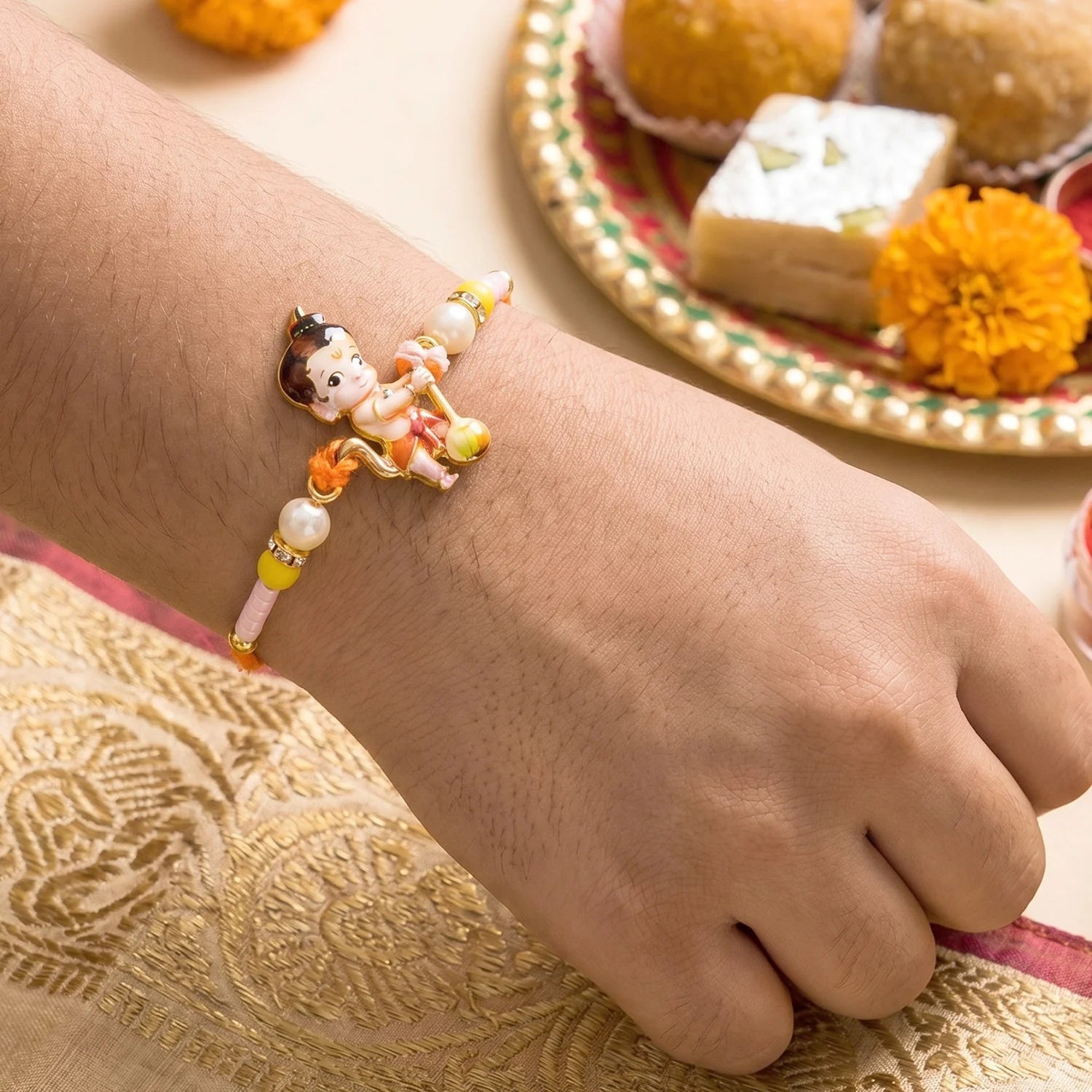 Bal Hanuman Ji Rakhi – Divine Protection & Courage For Brother