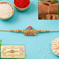 Rakhi – Colorful Elephant Beaded Rakhi For Rakshabandhan