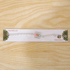 Bro Text Stone Studded Rakhi For Brother – Chain Style